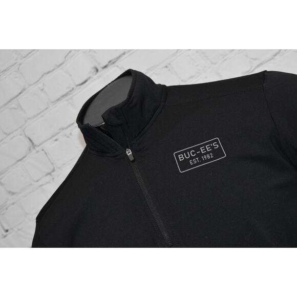 Buc-ee's Golf Gym Pullover Shirt 1/4 ZIP Mens Size Small Performance Polyester - Picture 2 of 8